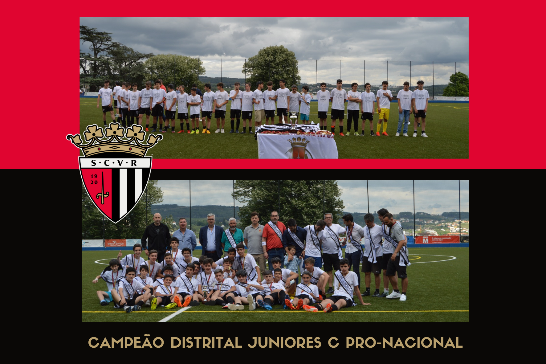 SC Vila Real | Campeão Distrital de Juniores C Pro-Nacional 