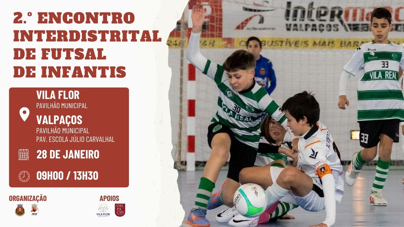 2.º Encontro Interdistrital de Futsal de Infantis 