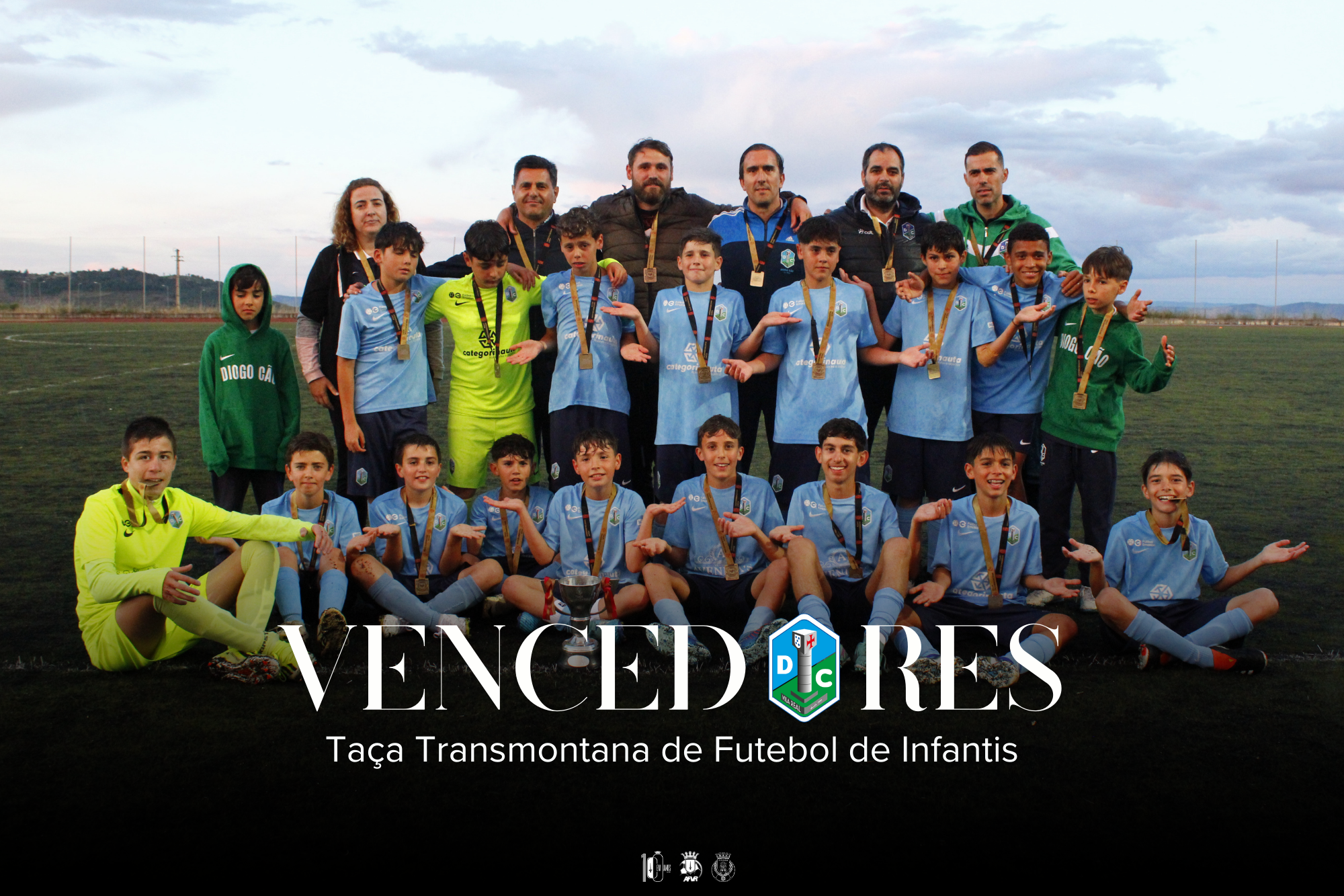ADCE Diogo Cão Vencedor da Taça Transmontana de Futebol de Infantis