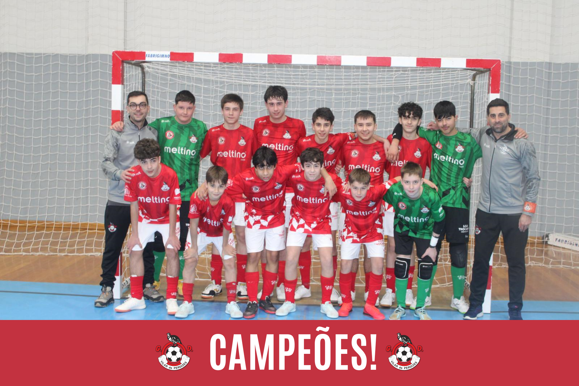 Campeões Distritais  de Futsal Masculino Júnior C