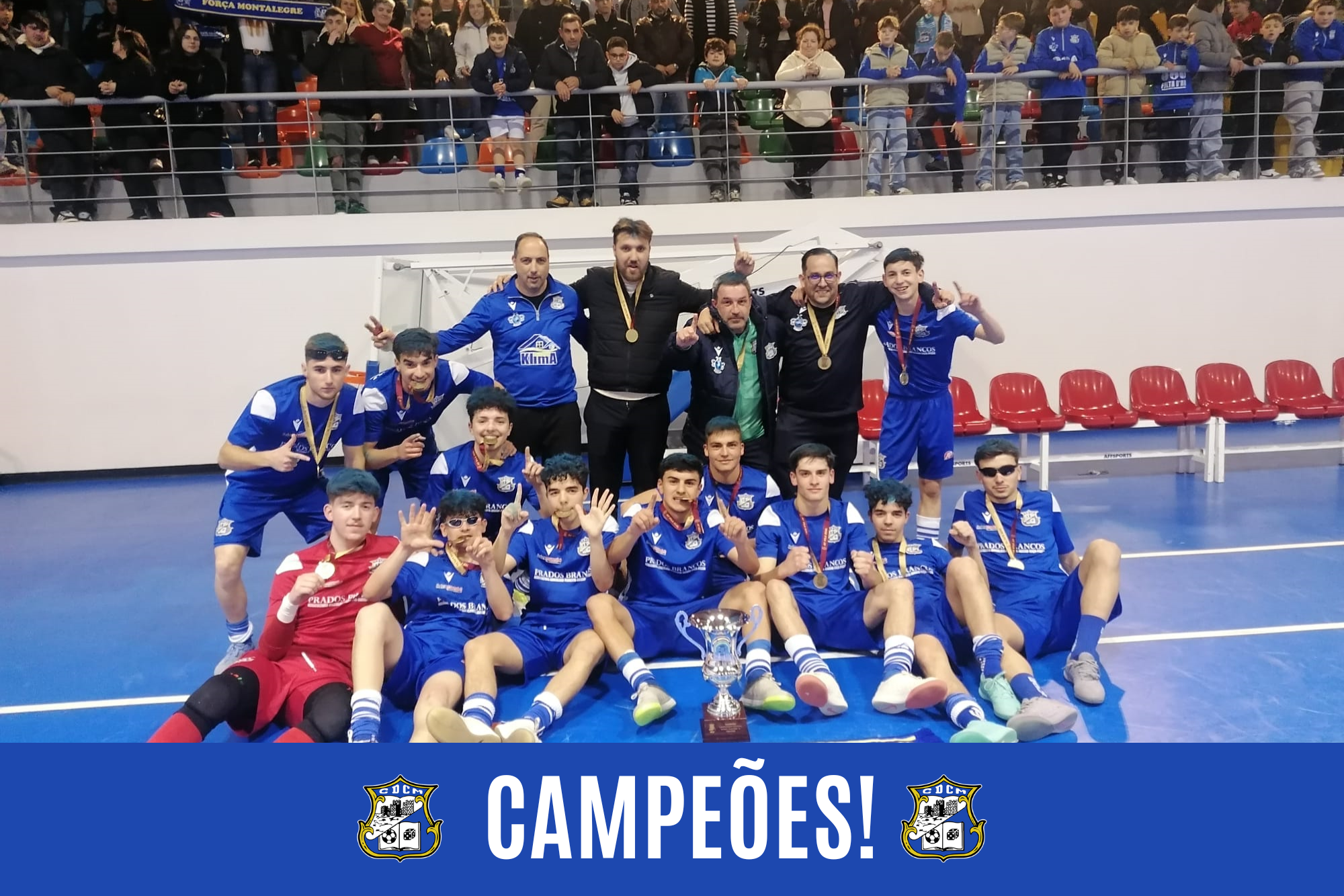 Campeões Distritais de Futsal Masculino de Júnior A