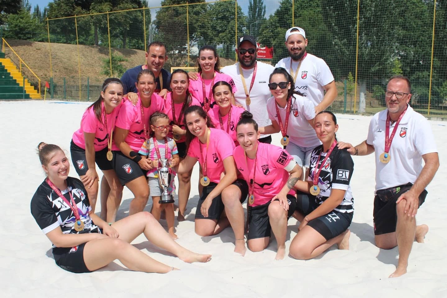 ACD Santo Estêvão Campeã Distrital de Futebol Praia 