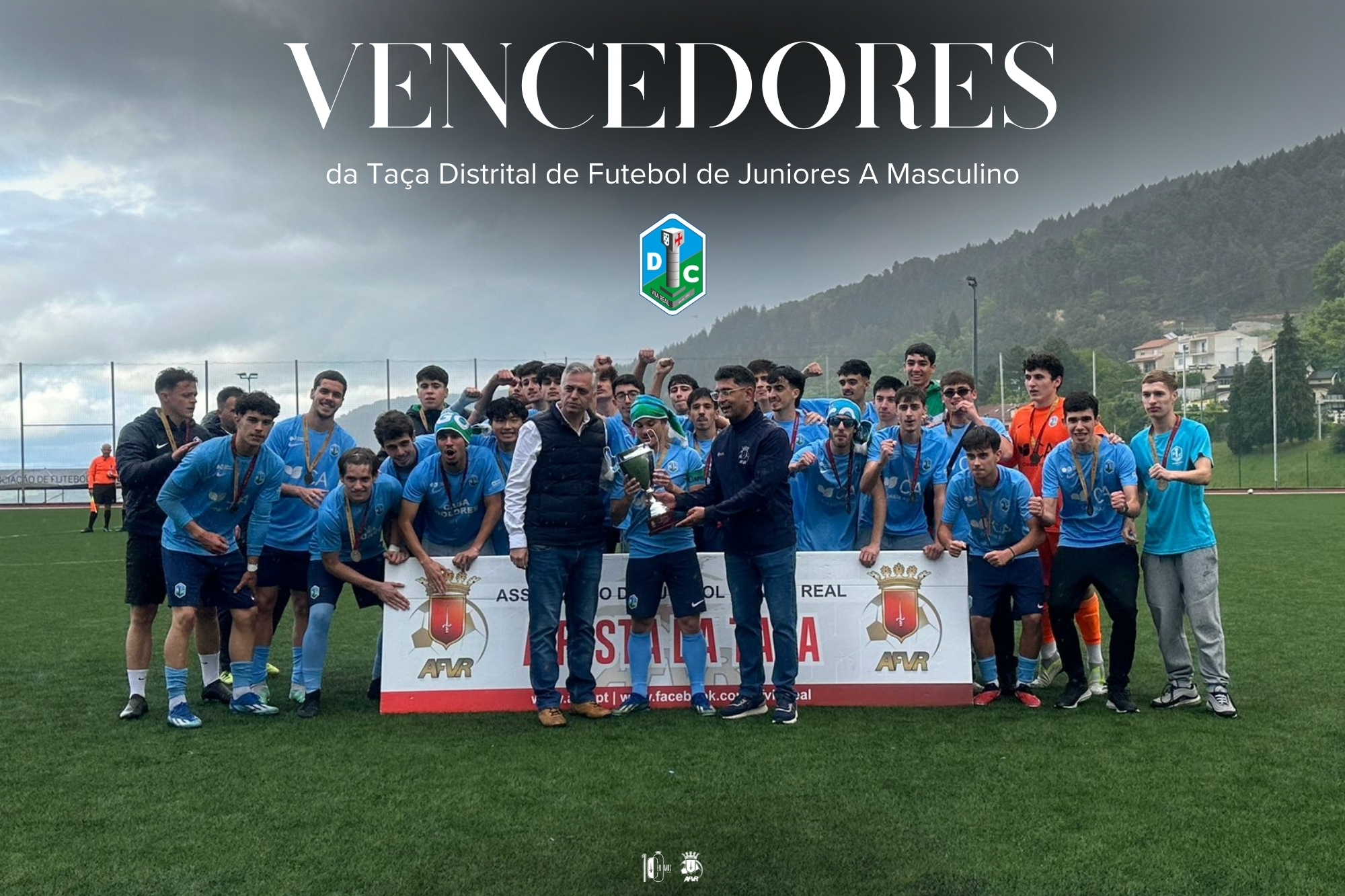 ADCE Diogo Cão vencedor da Final da Taça Distrital de Futebol Masculino Júnior “A”
