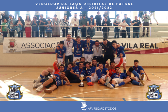 CDC Montalegre Vencedor da Taça Distrital de Futsal Juniores A - 2021/2022