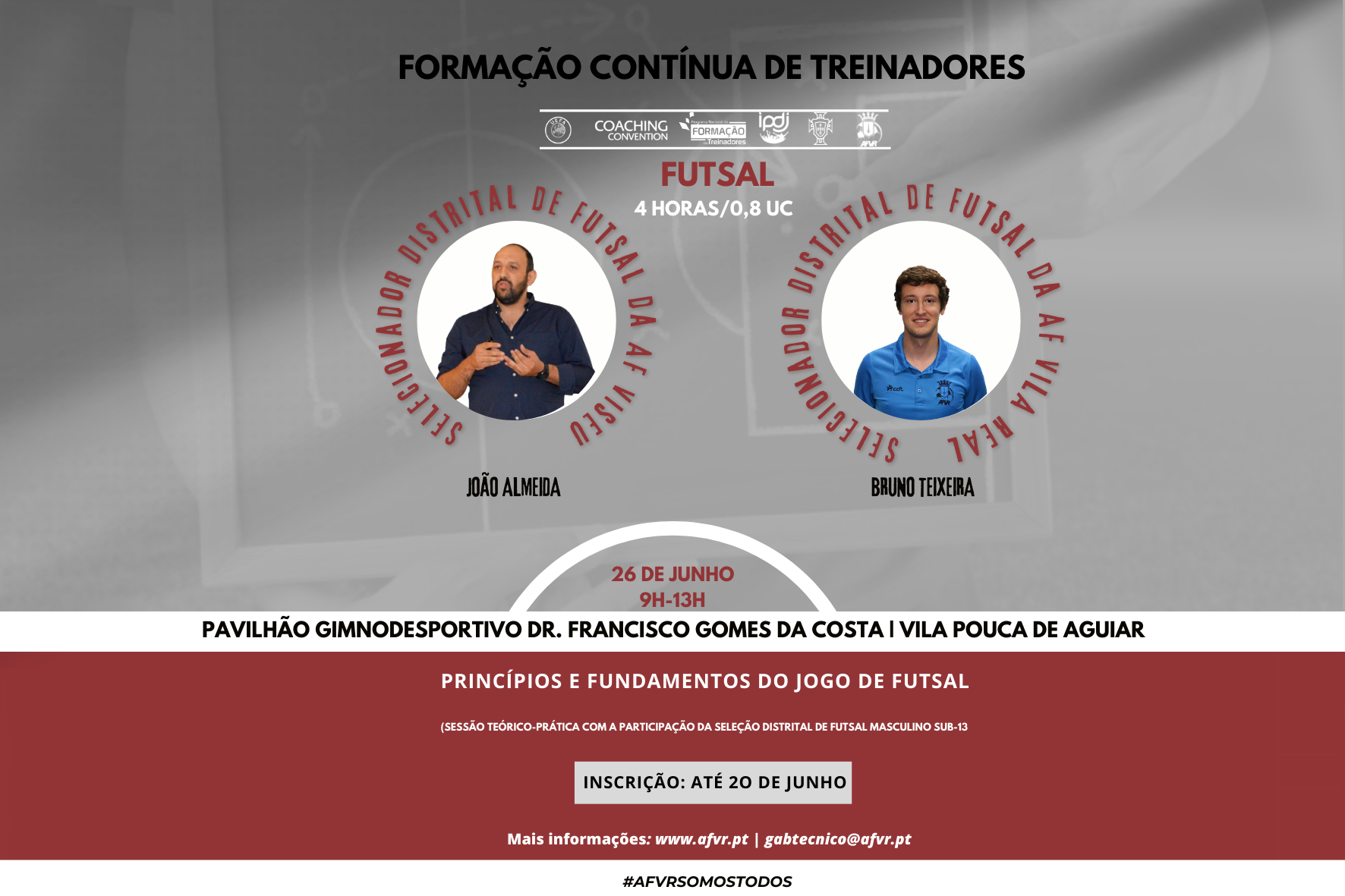 FORMAÇÃO CONTÍNUA DE TREINADORES DE FUTSAL
