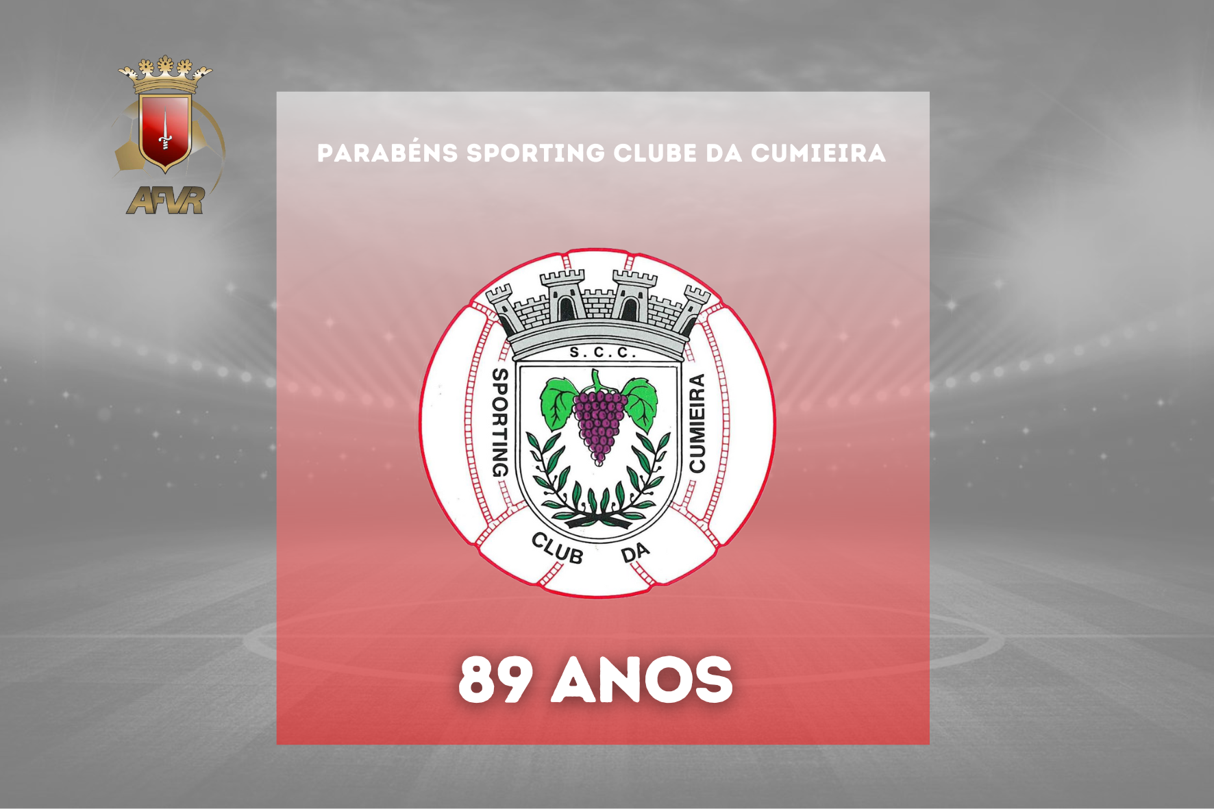 O  Sporting Clube da Cumieira está de Parabéns! 