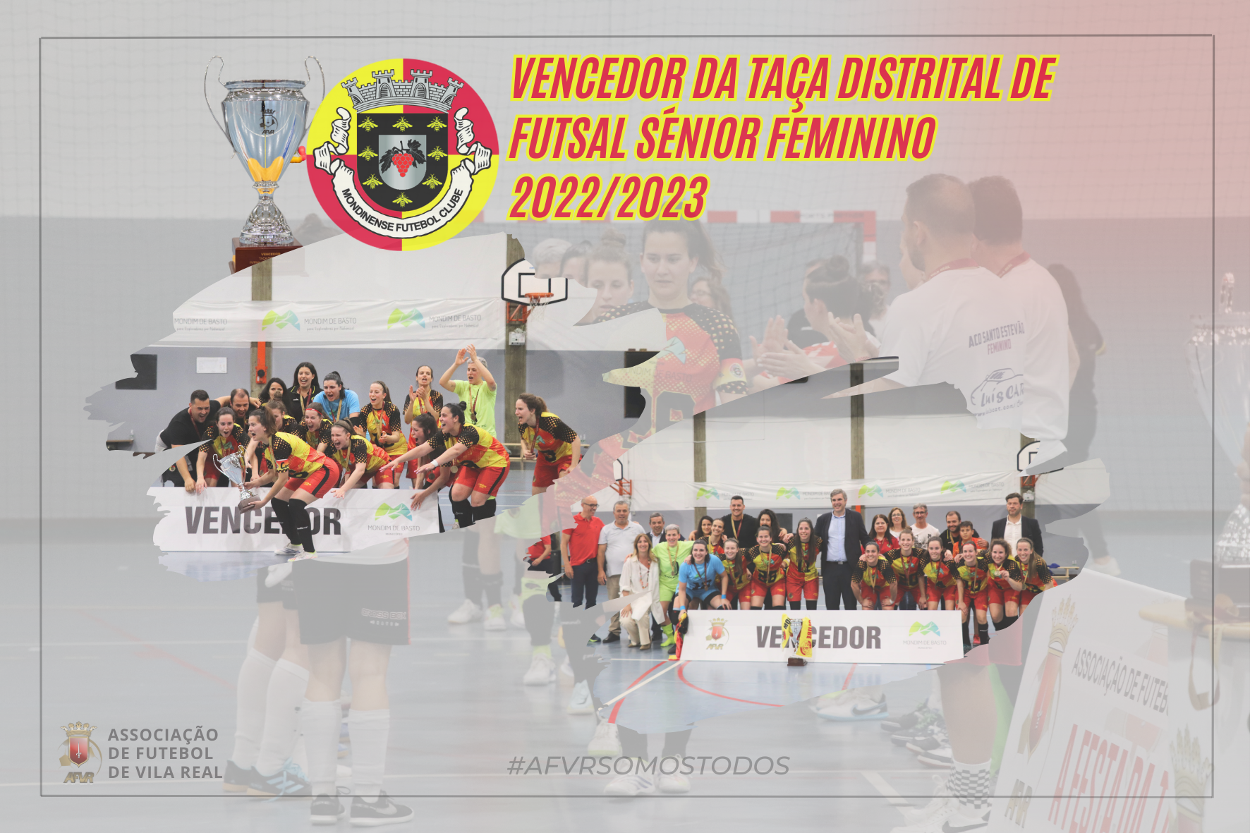 Mondinense FC vence Taça Distrital de Futsal Sénior Feminino | 2022/2023