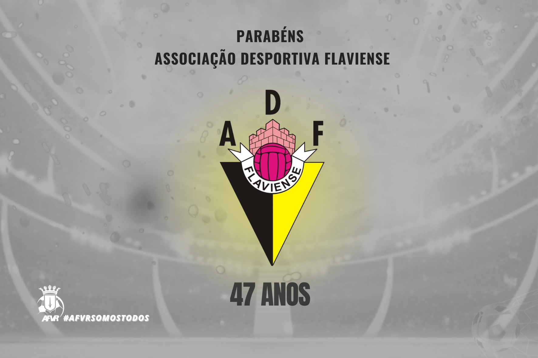 A Associação Desportiva Flaviense está de Parabéns!