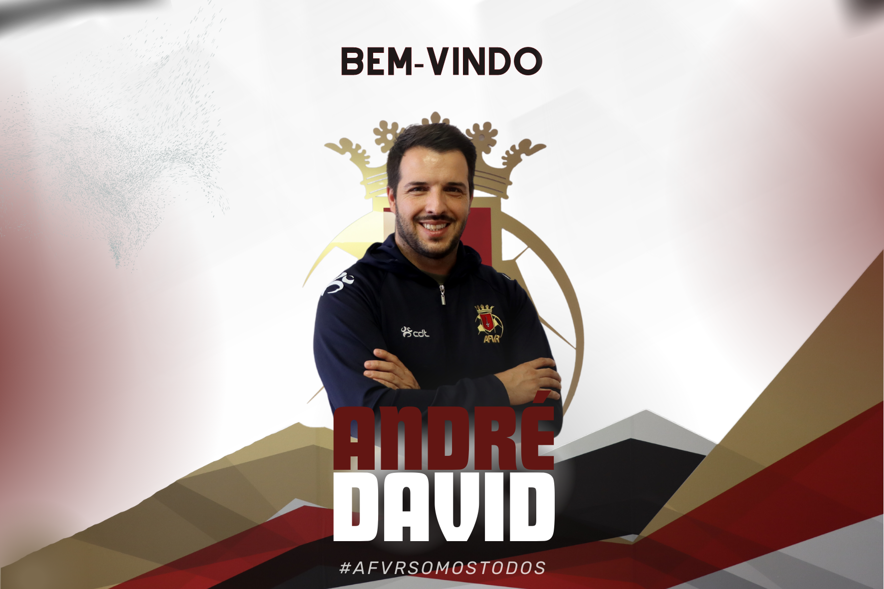 ANDRÉ DAVID NOVO COORDENADOR TÉCNICO DA AFVR