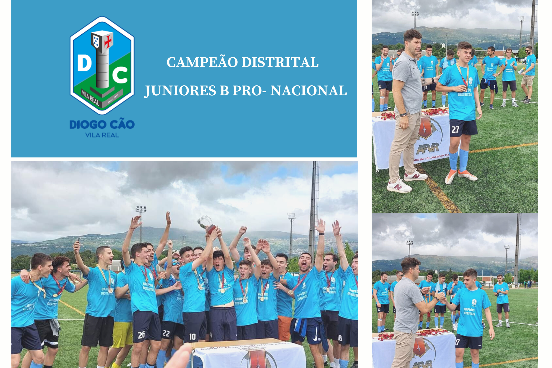 ADC Escola Diogo Cão | Campeão Distrital Juniores B Pro-Nacional