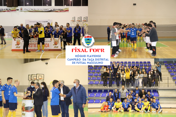Hóquei Flaviense Campeão da Final Four da Taça Distrital de Futsal Masculino 