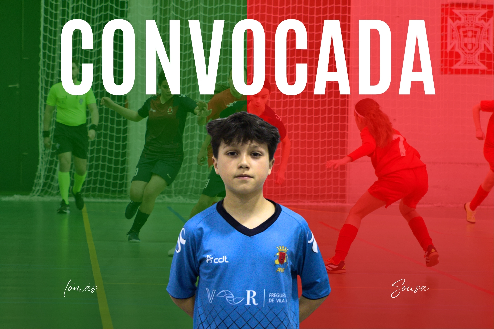 Atleta da AF Vila Real convocado à Seleção Nacional