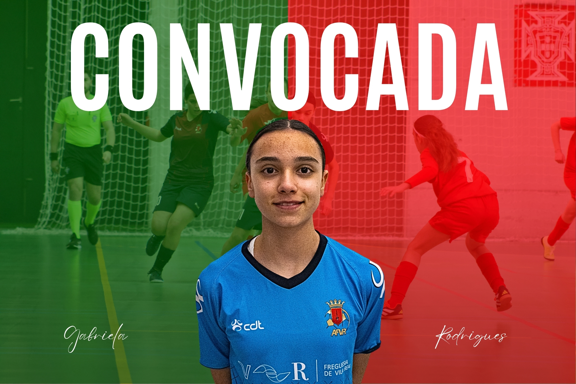 Atleta de futsal convocada à Seleção Nacional