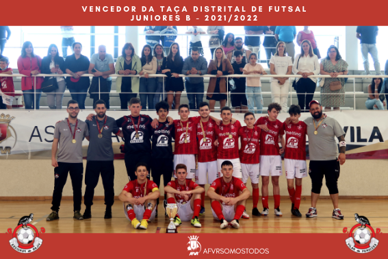 GD Vilar de Perdizes Vencedor da Taça Distrital de Futsal Juniores B - 2021/2022