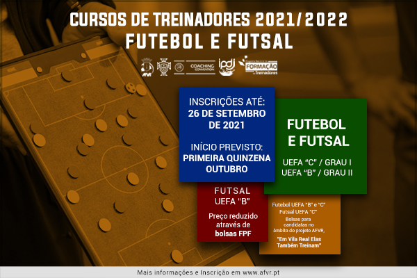 CURSOS DE TREINADORES 2021-2022