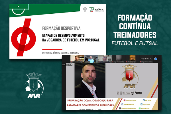FRANCISCO NETO E JOEL ROCHA EM FORMAÇÃO CONTÍNUA AFVR
