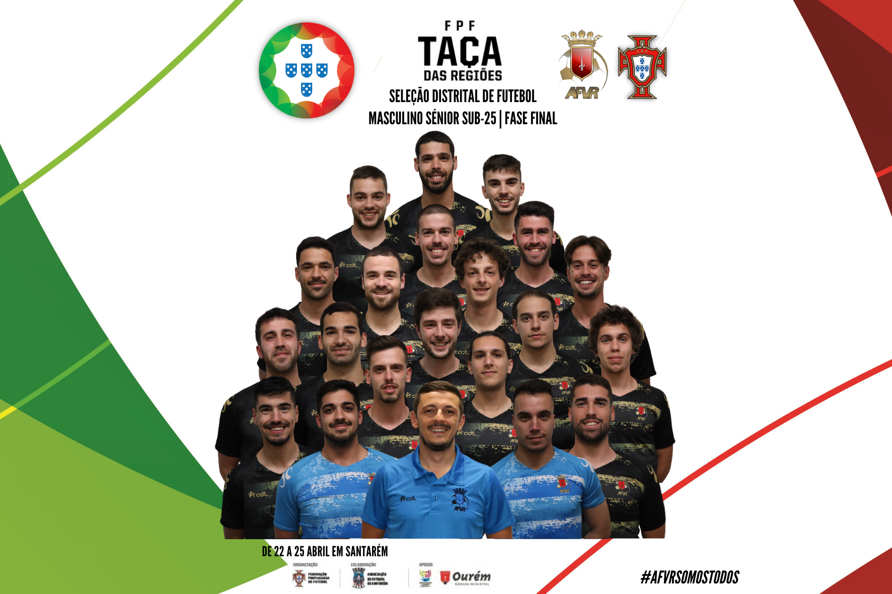 Convocatória para a Taça das Regiões | Fase Final | Seleção Distrital de Futebol Masculino Sénior Sub-25