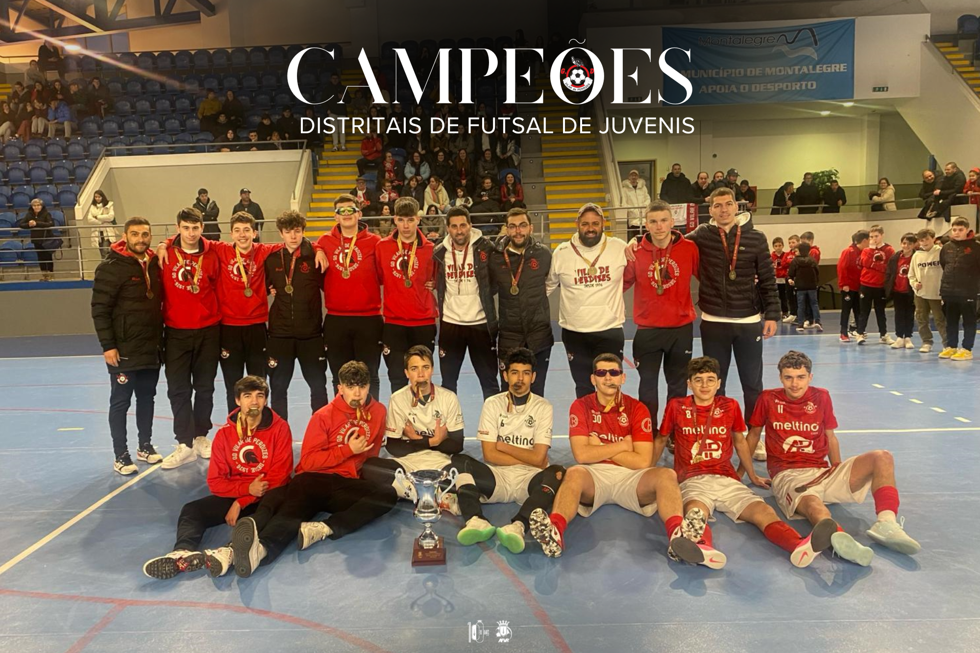 Campeões Distritais de Futsal de Juvenis 2023/2024