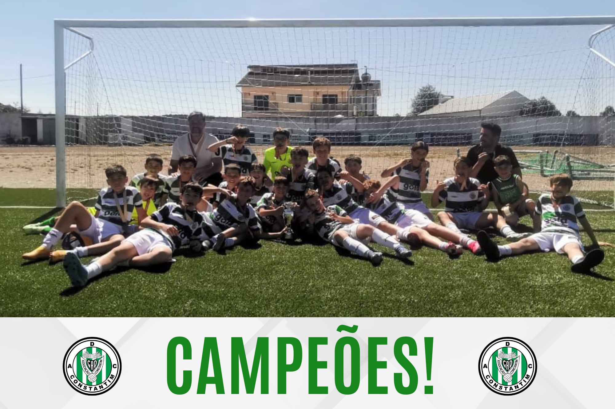 ADC Constantim Campeão Liga de Bronze do Campeonato Distrital de Juniores D