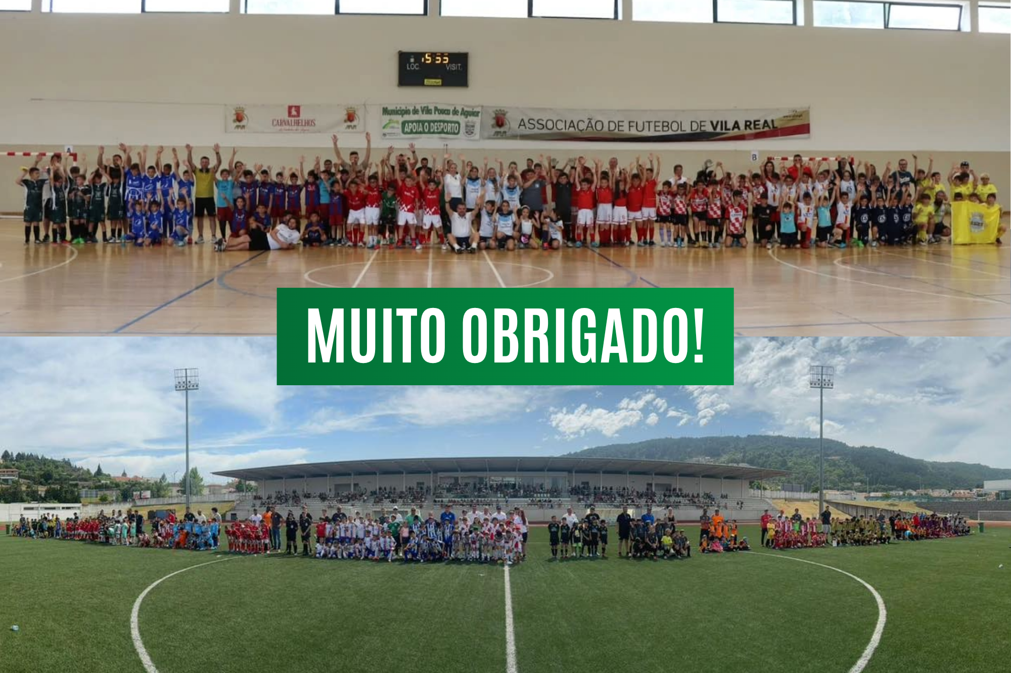 Festa de Petizes e Traquinas e Festa Futsalística de Benjamins 