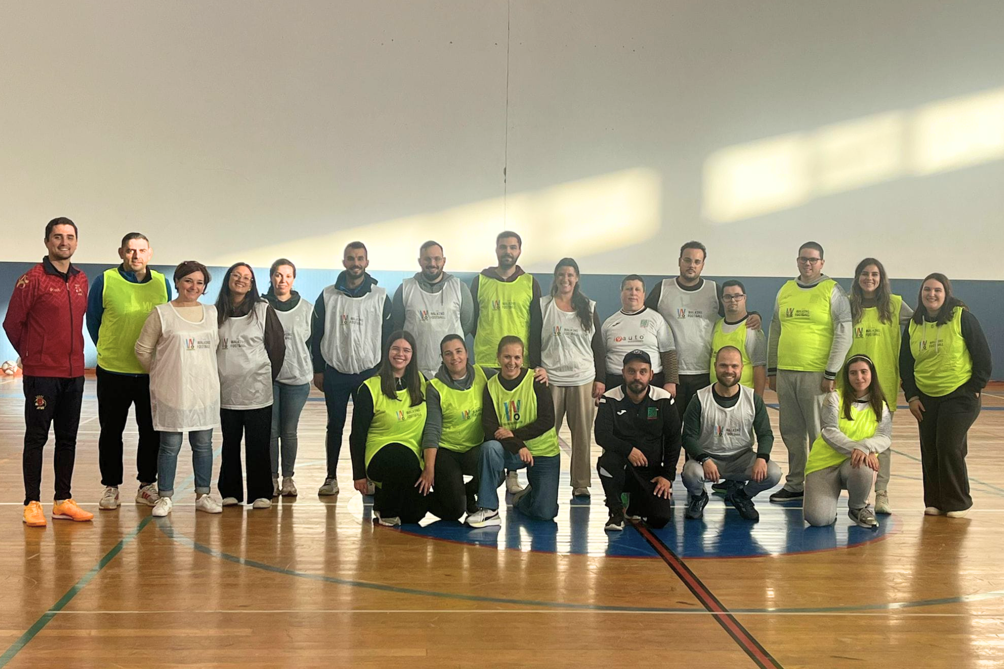 Formação sobre Walking Football 