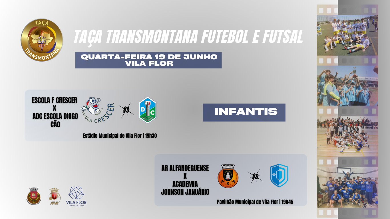 Taça Transmontana de Futebol e Futsal de Infantis | 2023/24