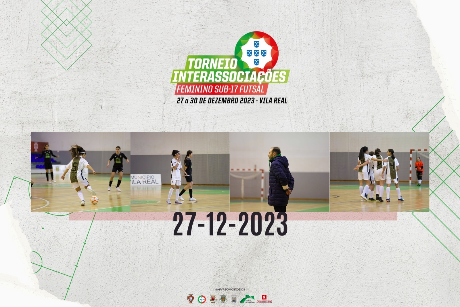 Dia 1 do Torneio Interassociações de Futsal Feminino de Sub-17